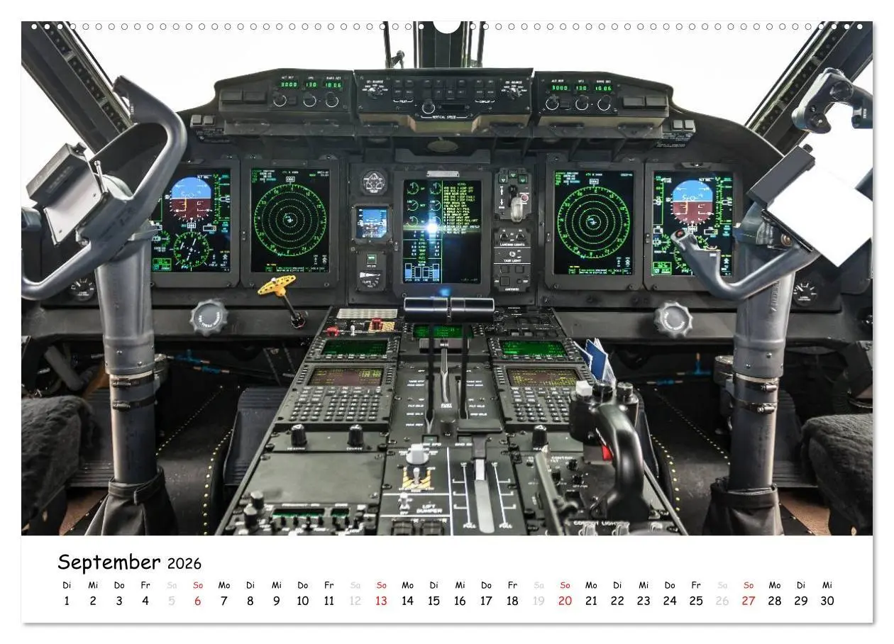 Bild: 9783457947715 | Flight deck - das beste Büro (Wandkalender 2026 DIN A2 quer),...