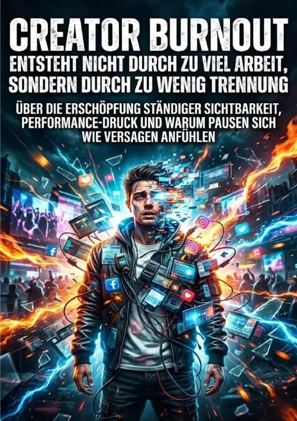 Cover: 9783565237715 | Creator Burnout entsteht nicht durch zu viel Arbeit, sondern durch...