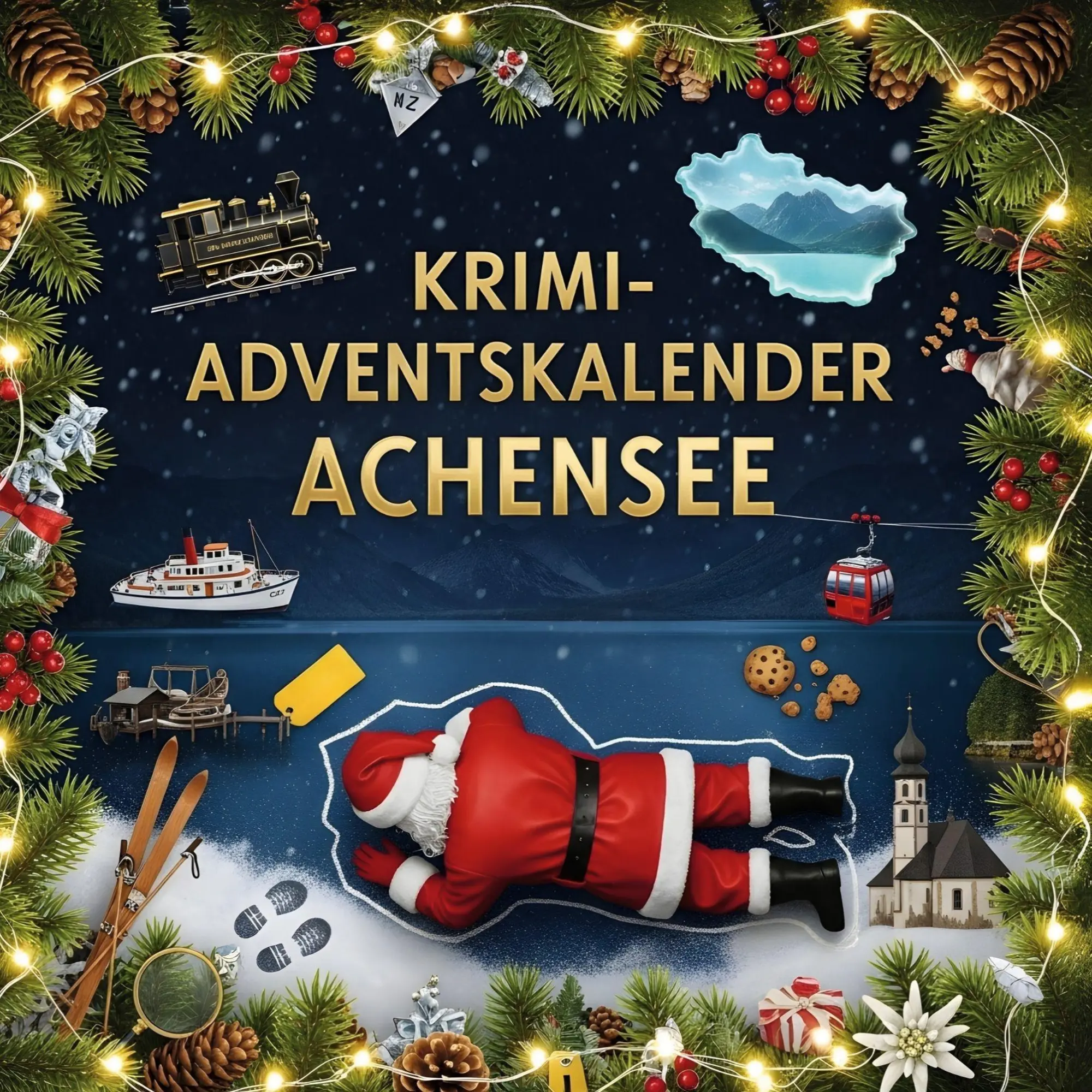 Cover: 9783695307715 | Der Krimi-Adventskalender Achensee | Mordsverdächtig in 24 Akten