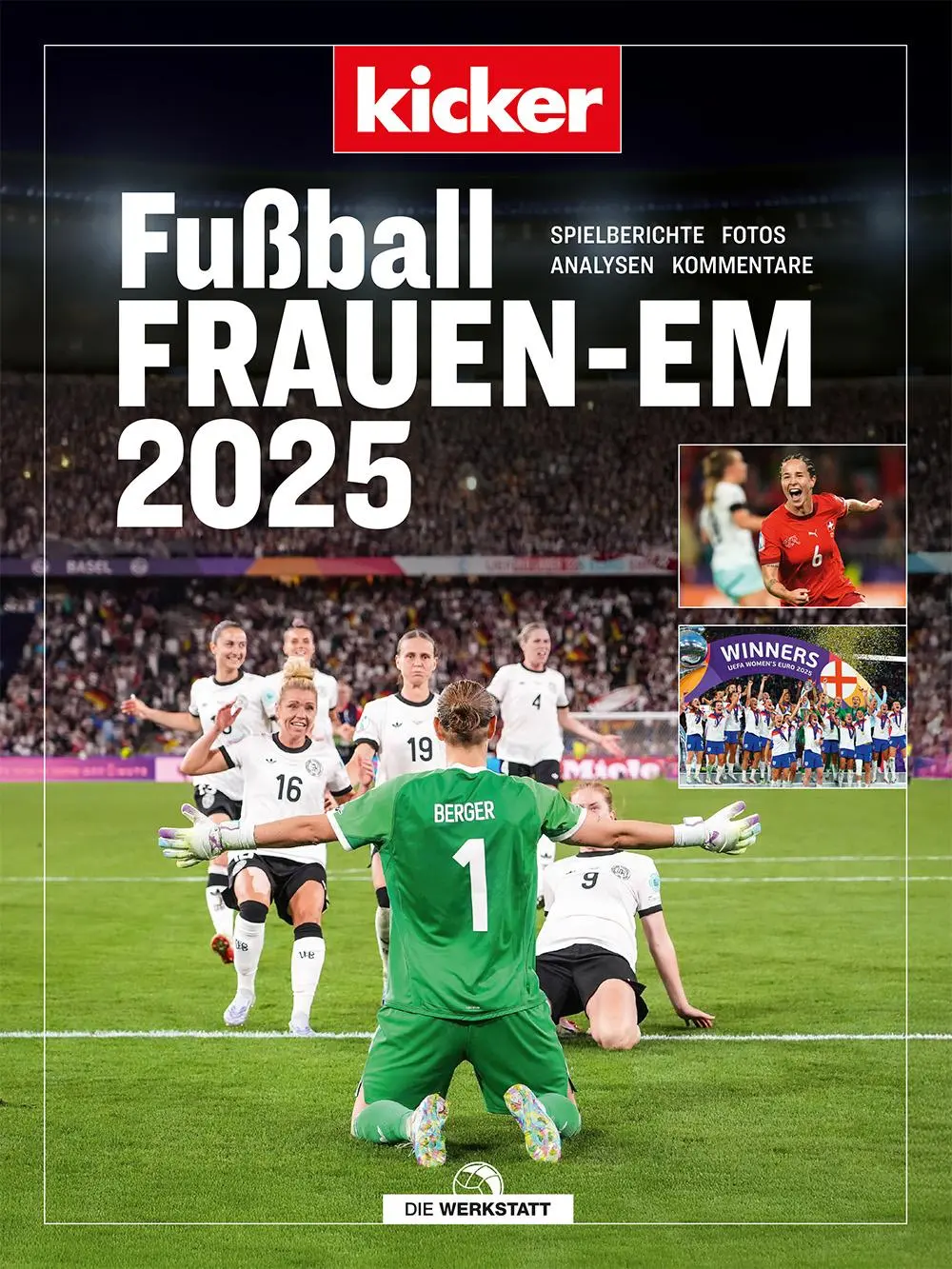 Cover: 9783730707715 | kicker Fußball Frauen-EM 2025 | Buch | 144 S. | Deutsch | 2025