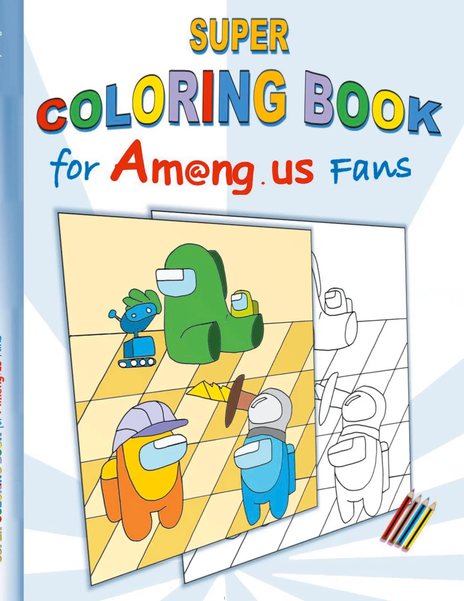 Cover: 9783752657715 | Super Coloring Book for Am@ng.us Fans | Ricky Roogle | Taschenbuch