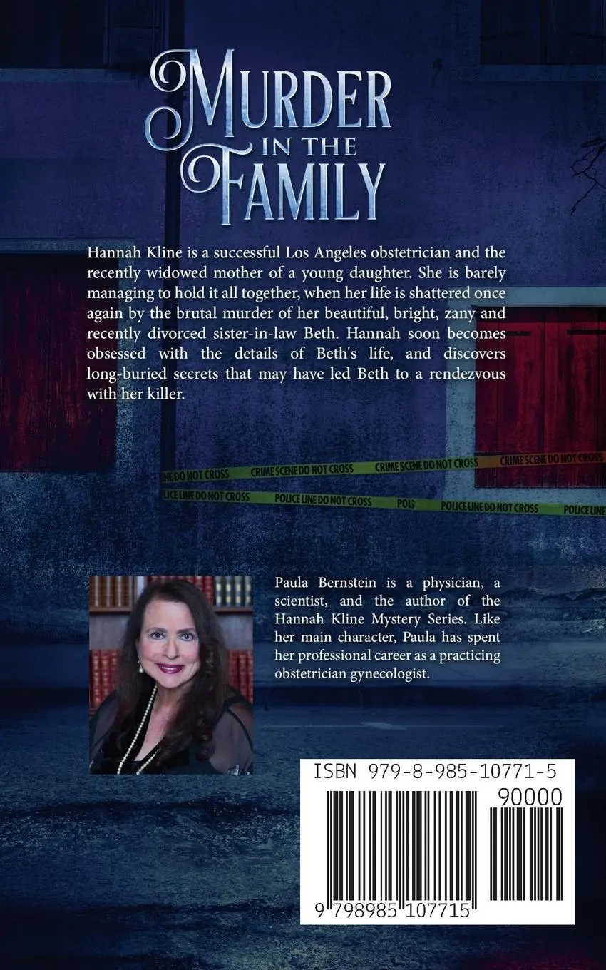 Rückseite: 9798985107715 | Murder in the Family | Paula Bernstein | Taschenbuch | Englisch | 2024