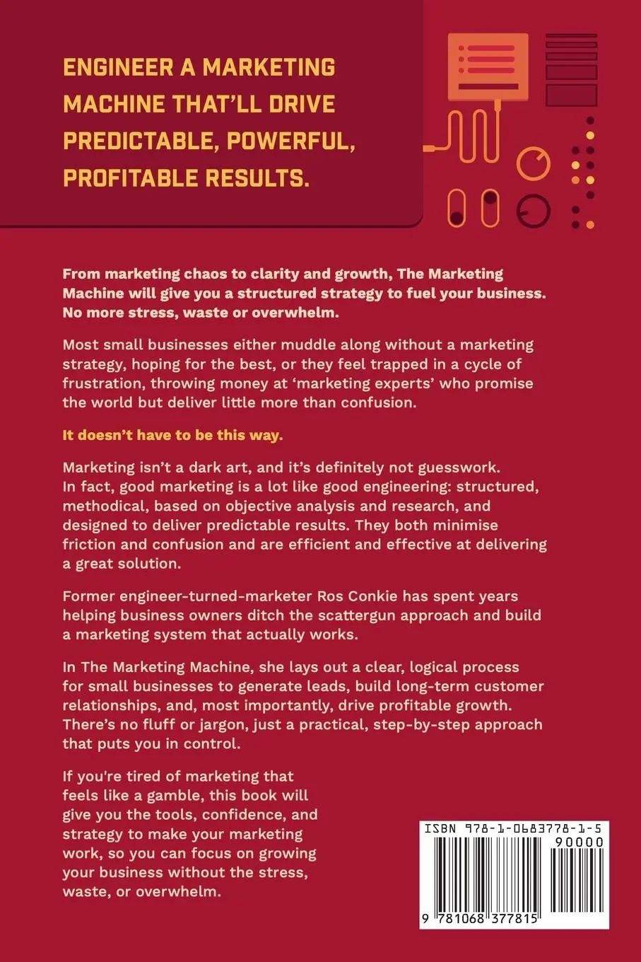 Rückseite: 9781068377815 | The Marketing Machine | Ros Conkie | Taschenbuch | Englisch | 2025