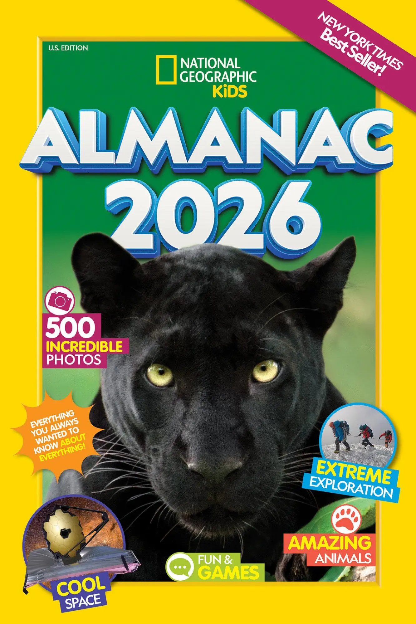 Cover: 9781426377815 | National Geographic Kids Almanac 2026 | National Geographic Kids