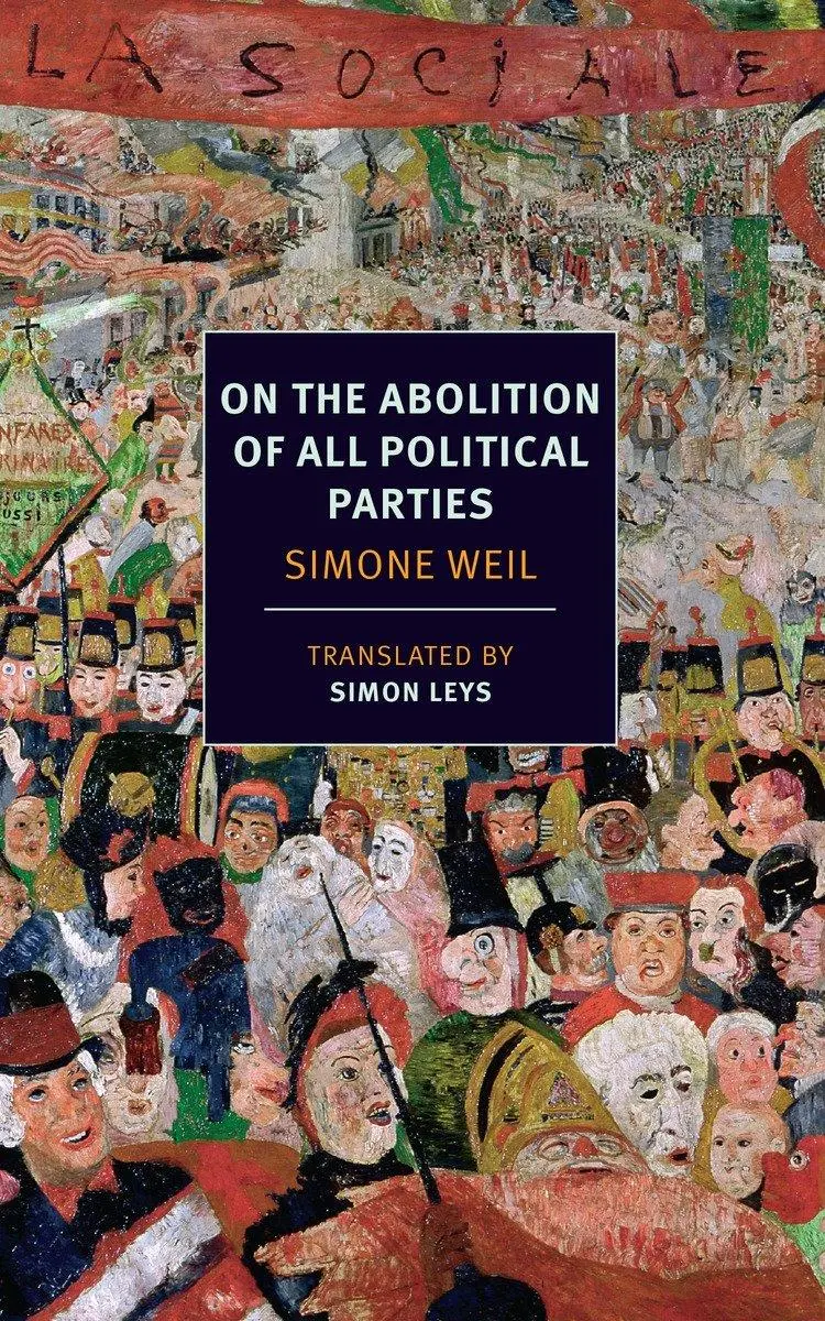 Cover: 9781590177815 | On the Abolition of All Political Parties | Simone Weil | Taschenbuch