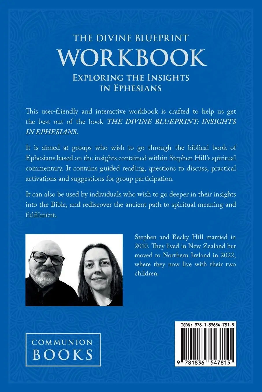 Rückseite: 9781836547815 | The Divine Blueprint Workbook | Exploring Insights In Ephesians | Buch