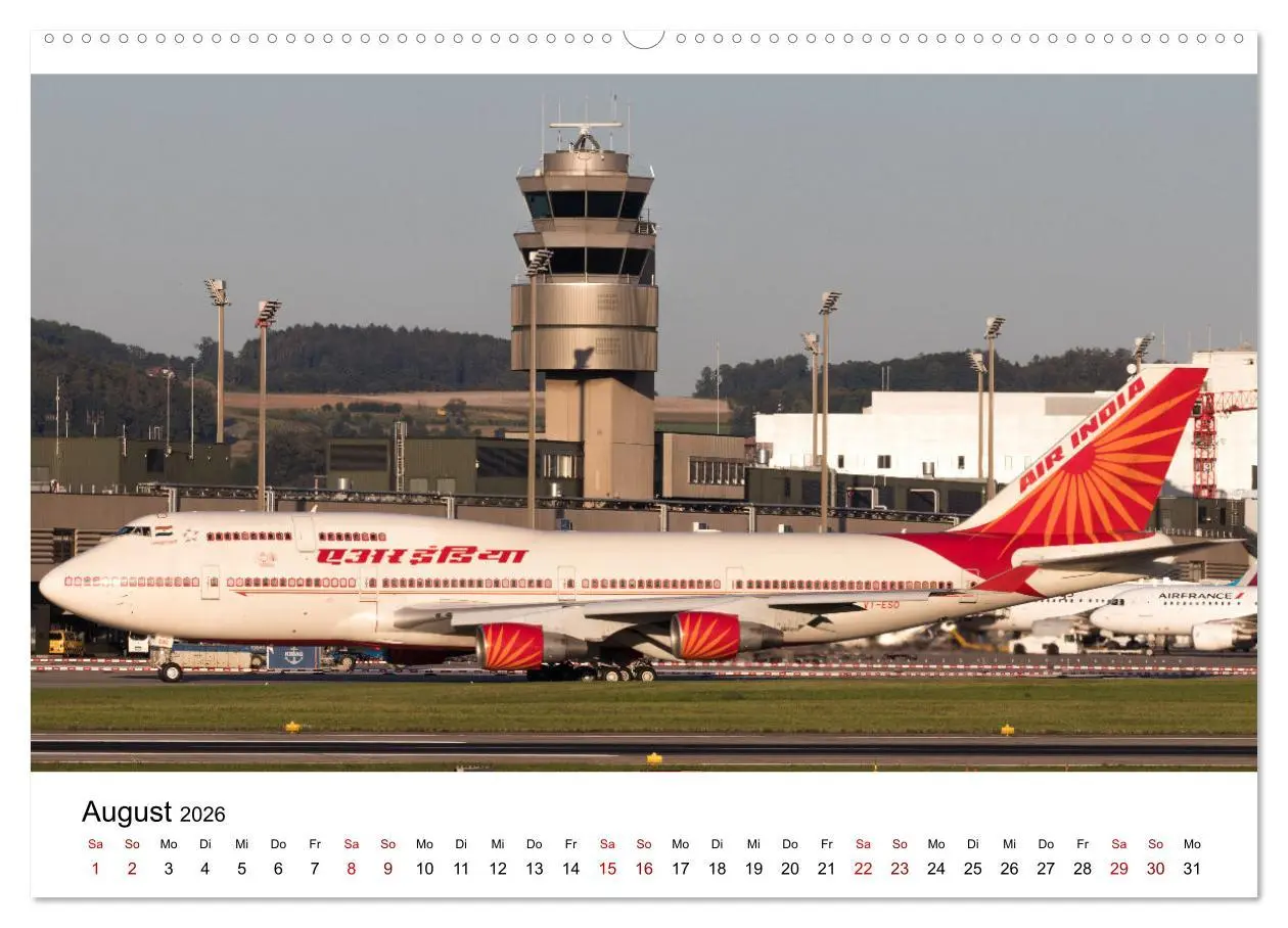 Bild: 9783457487815 | Fliegerträume: 12 Monate, 12 Flugzeuge (hochwertiger Premium...