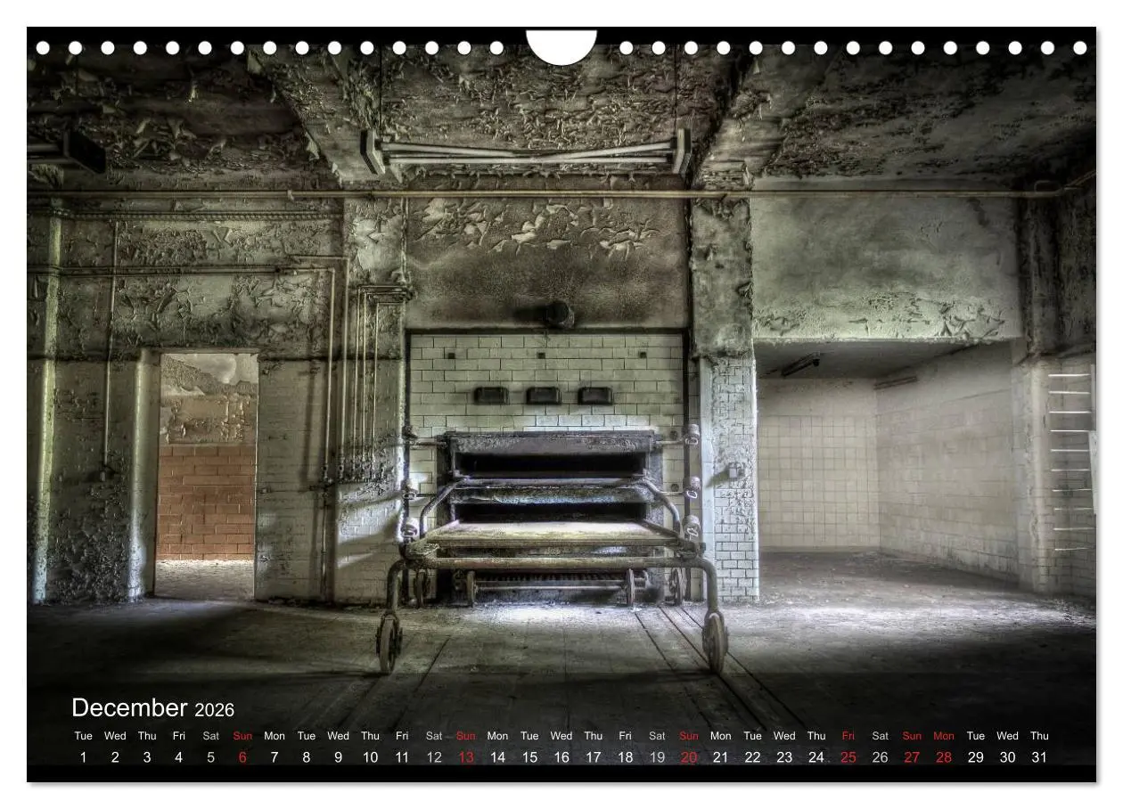 Bild: 9783516577815 | Lost Places HDR Beelitz II (Wall Calendar 2026 DIN A4 landscape),...