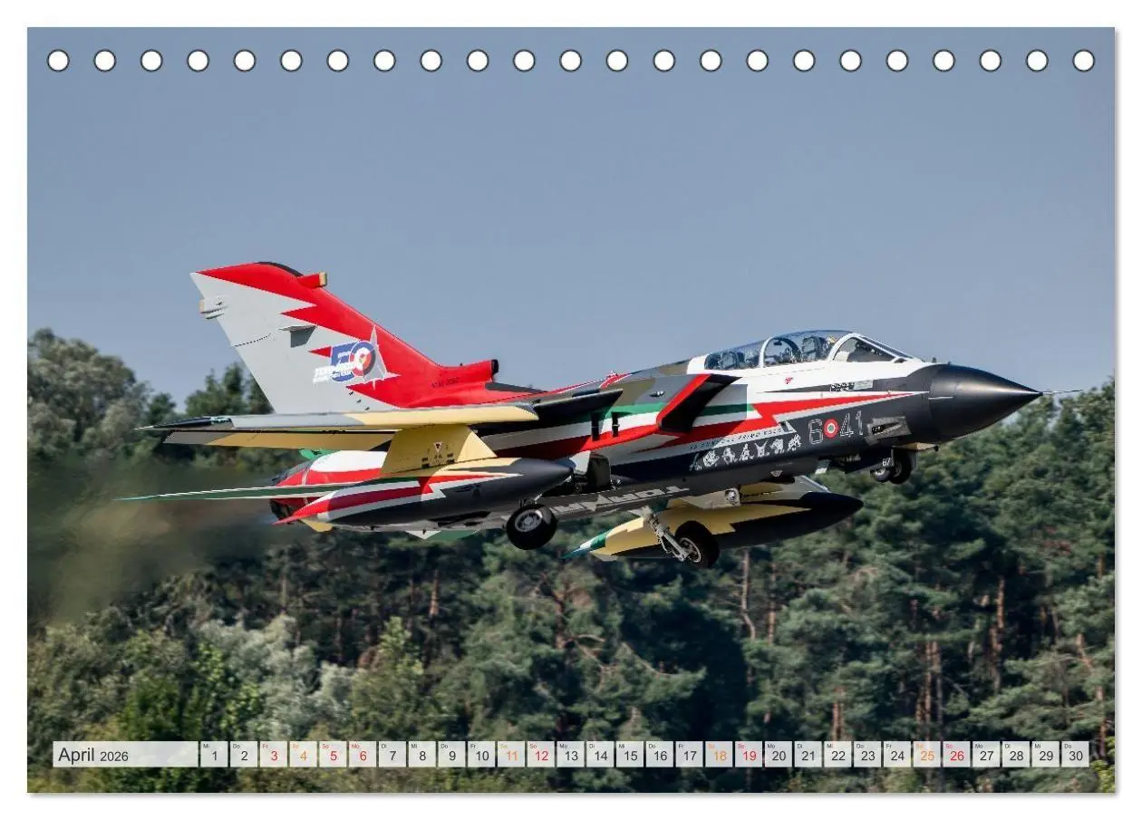 Bild: 9783516717815 | Panavia Tornado - The Multirole Fighter (Tischkalender 2026 DIN A5...