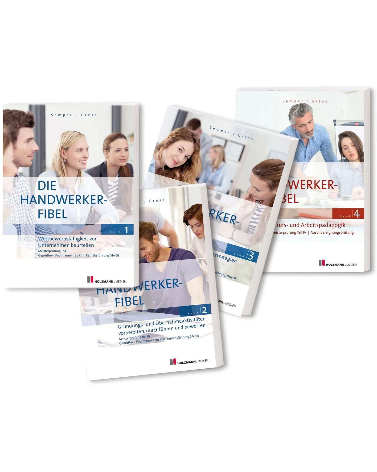 Cover: 9783778317815 | Die Handwerker-Fibel, Bände 1 bis 4 | Lothar Semper (u. a.) | Buch