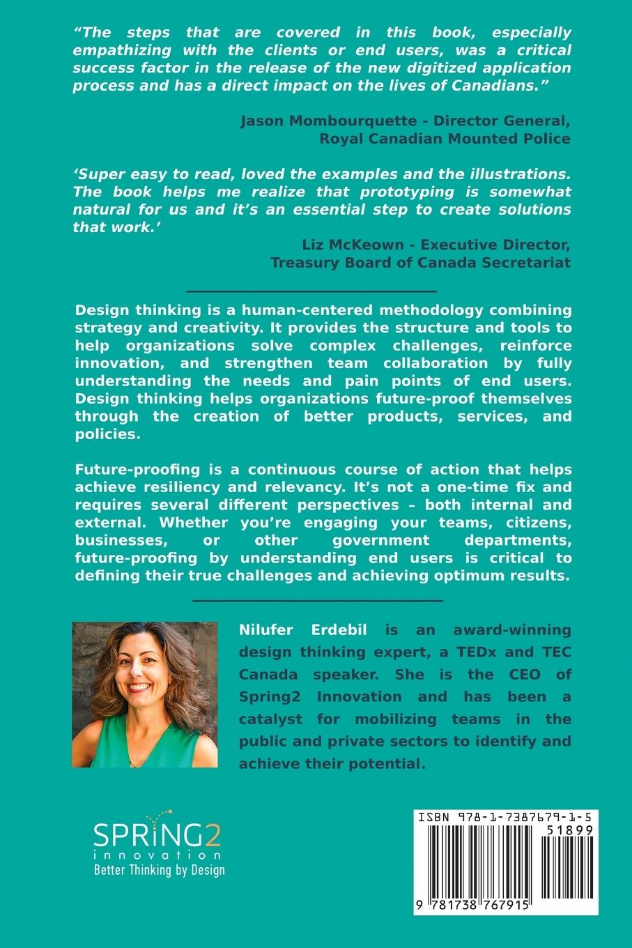 Rückseite: 9781738767915 | Future Proofing By Design | Nilufer Erdebil | Taschenbuch | Englisch