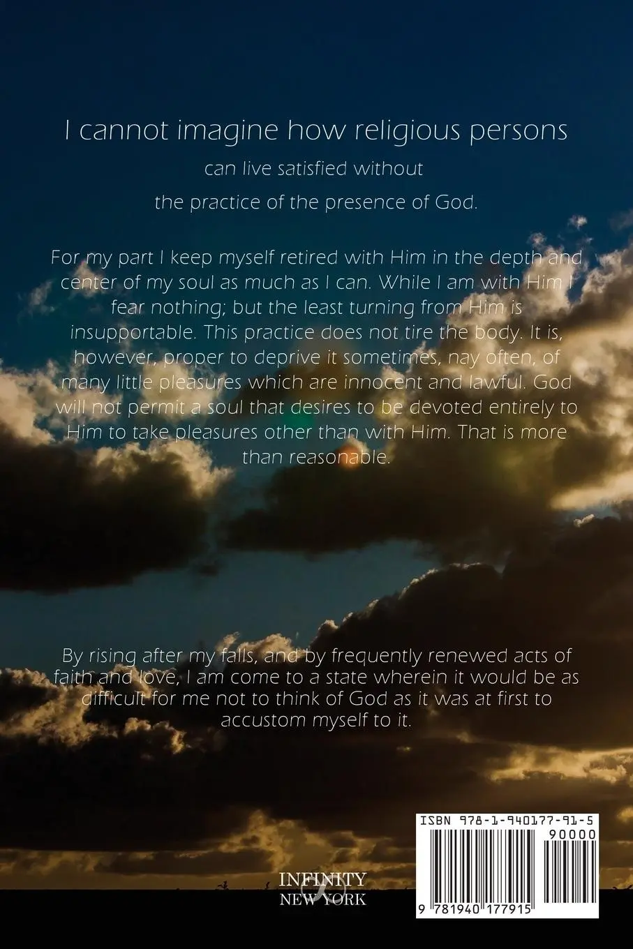 Rückseite: 9781940177915 | The Practice of the Presence of God by Brother Lawrence | Lawrence