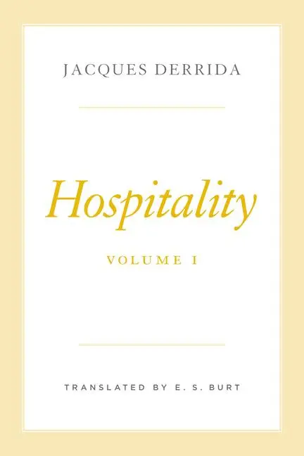 Cover: 9780226828015 | Hospitality, Volume I | Jacques Derrida | Buch | Englisch | 2023