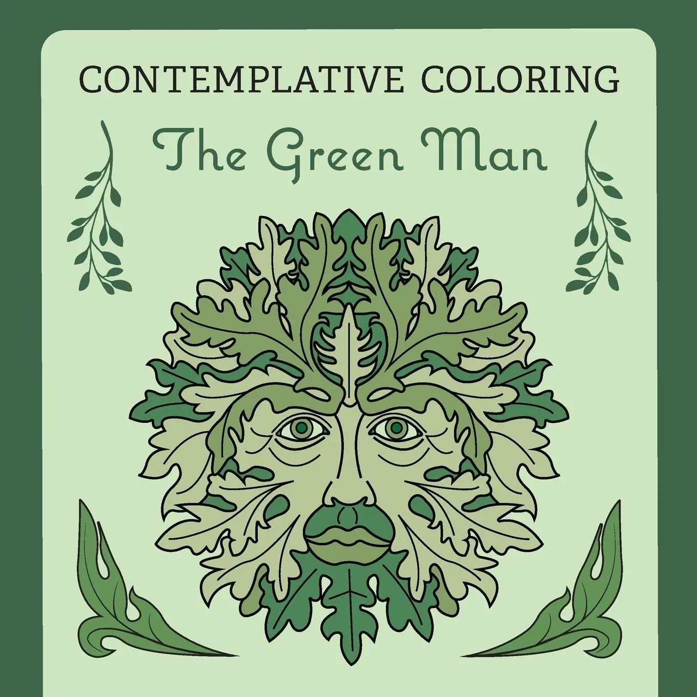 Cover: 9781625248015 | The Green Man (Contemplative Coloring) | Kenneth Mcintosh | Buch