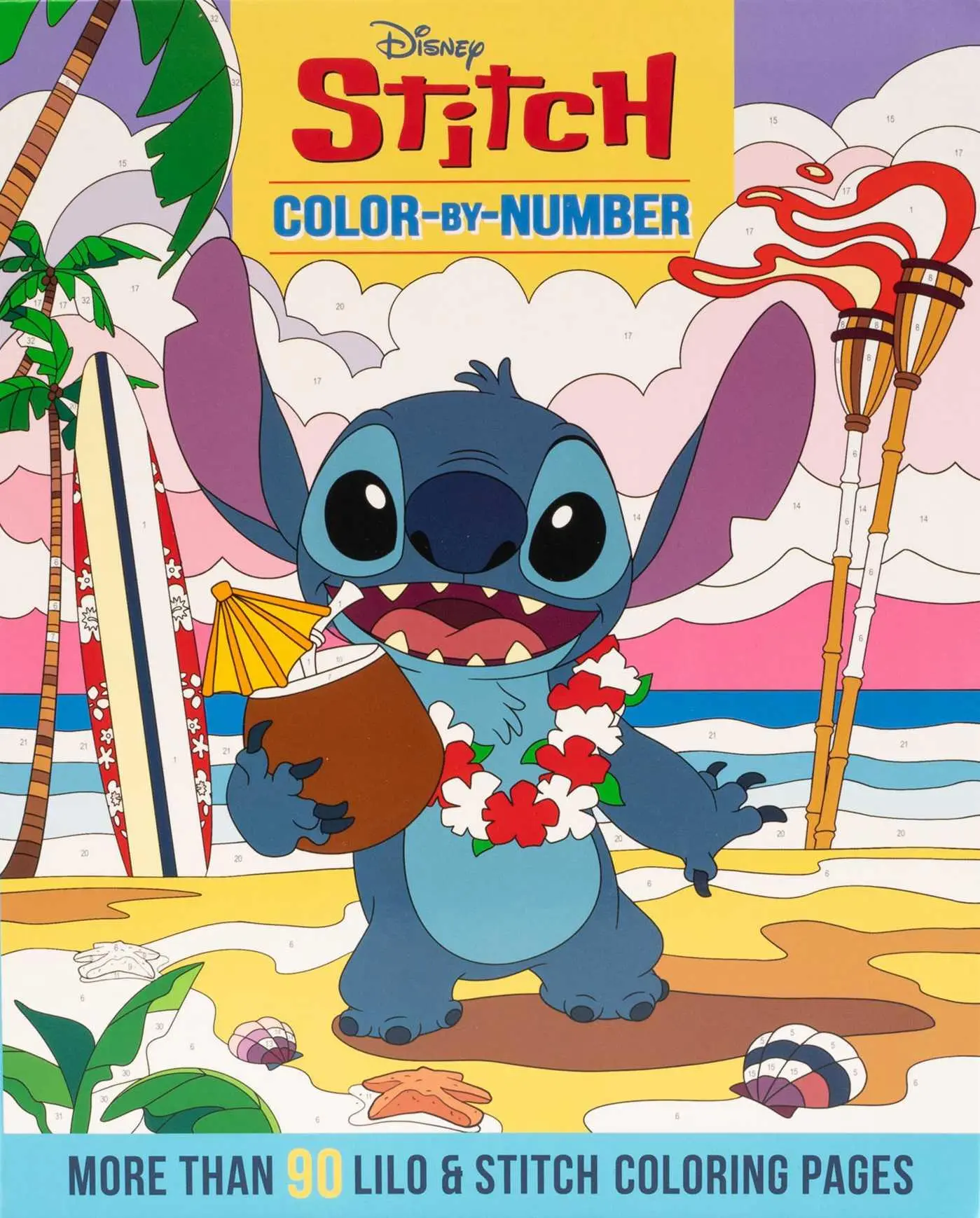 Cover: 9781667208015 | Disney Stitch Color-By-Number | Editors of Thunder Bay Press | Buch