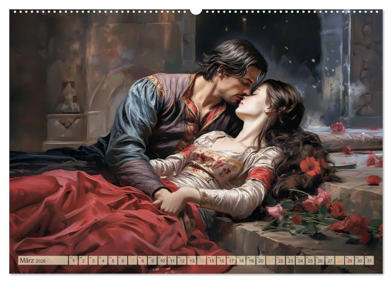 Bild: 9783457508015 | Literarische Meisterwerke (hochwertiger Premium Wandkalender 2026...