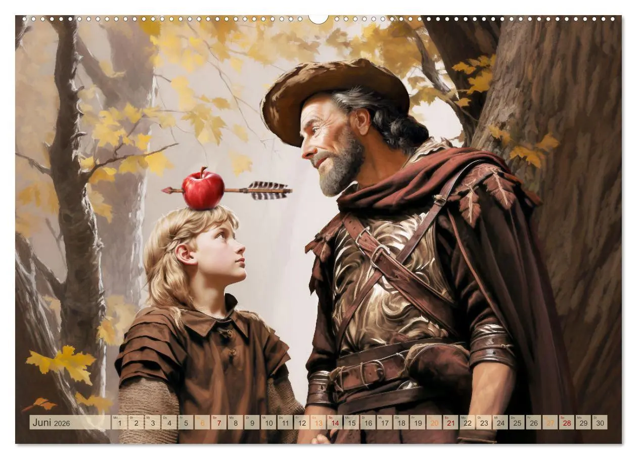 Bild: 9783457508015 | Literarische Meisterwerke (hochwertiger Premium Wandkalender 2026...