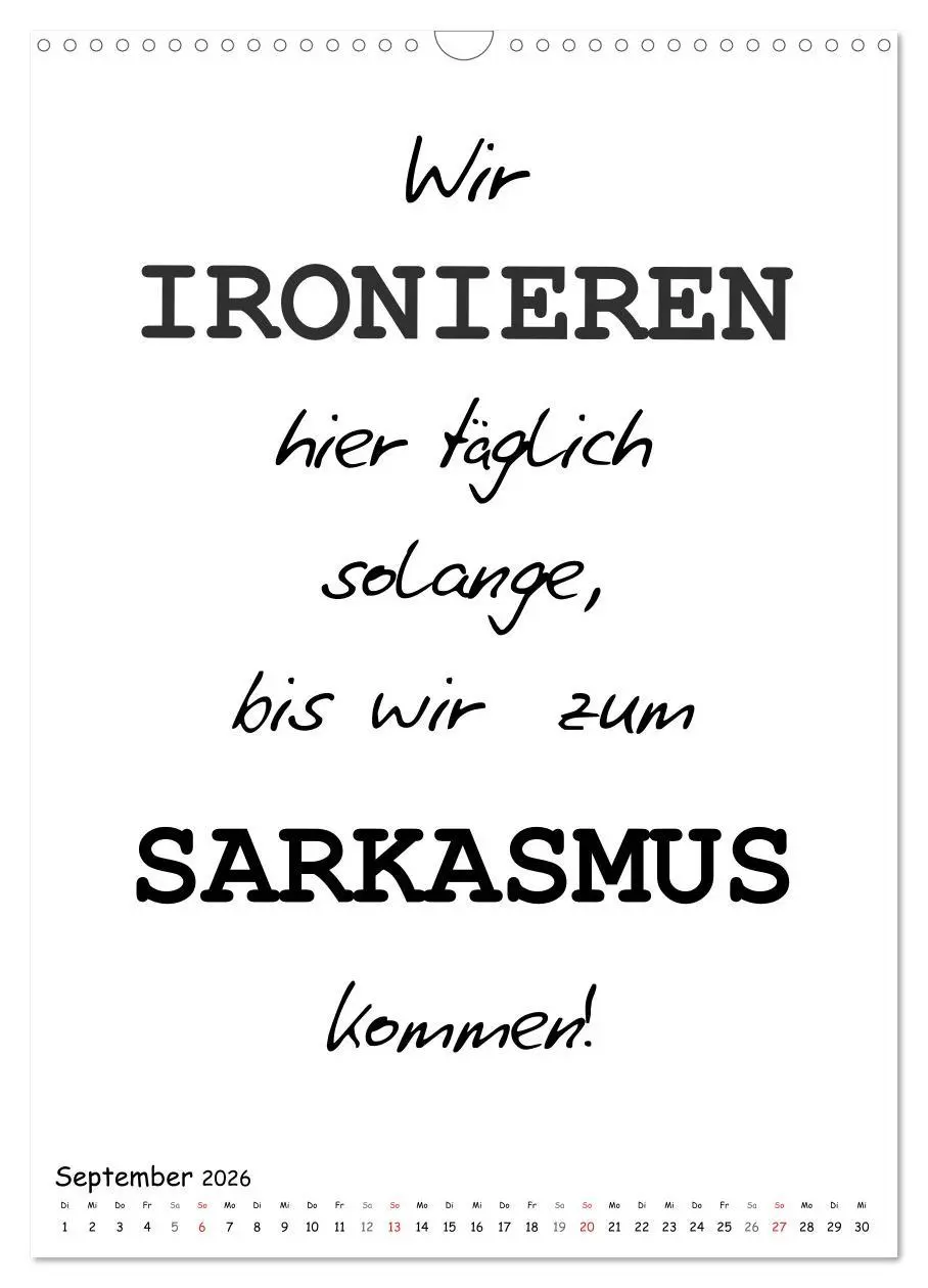Bild: 9783516388015 | Typo-Kalender für das Büro. Gemeine und lustige Sprüche...