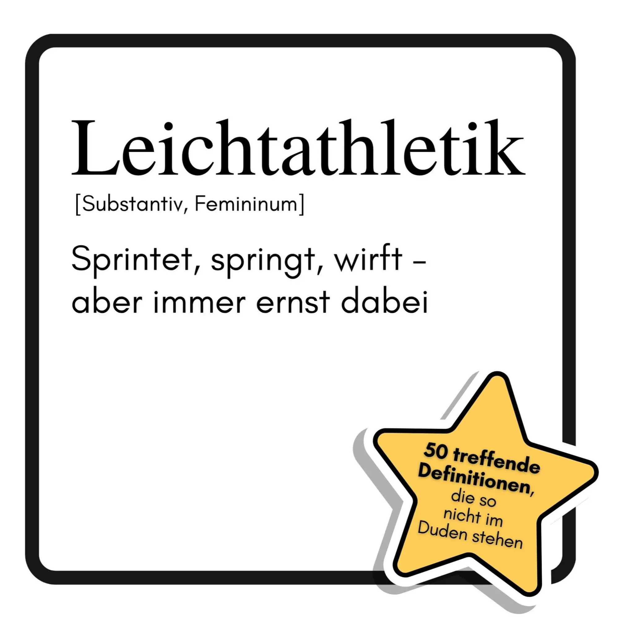 Cover: 9783759178015 | Leichtathletik | Sprintet, springt, wirft - aber immer ernst dabei