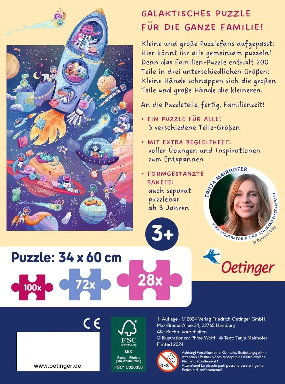 Rückseite: 4260512188115 | FamilyFlow. Unser Familien-Puzzle | Tanja Mairhofer | Spiel | Puzzle