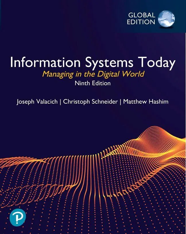 Cover: 9781292438115 | Information Systems Today: Managing in the Digital World, Global...