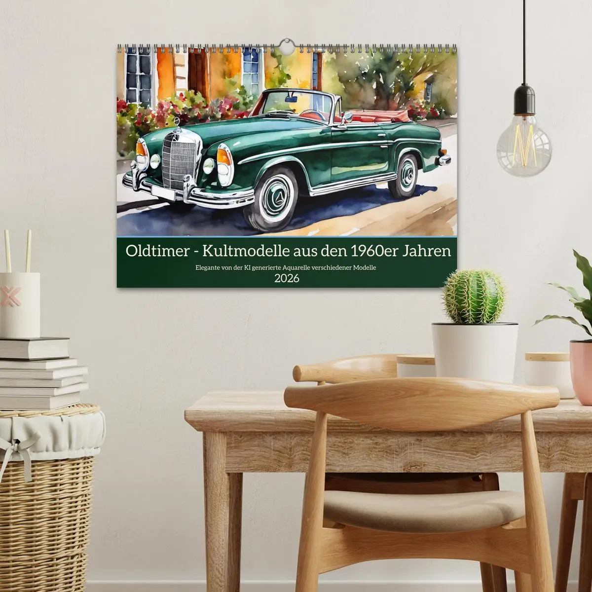 Bild: 9783457428115 | Oldtimer - Kultmodelle aus den 1960er Jahren (Wandkalender 2026 DIN...