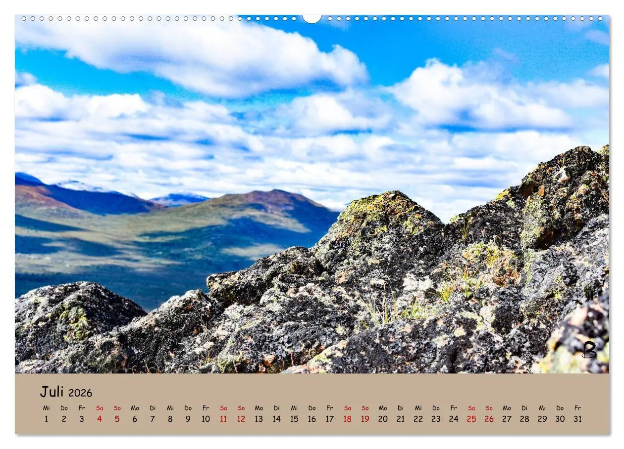 Bild: 9783457738115 | Entdecke den Yukon (Wandkalender 2026 DIN A2 quer), CALVENDO...