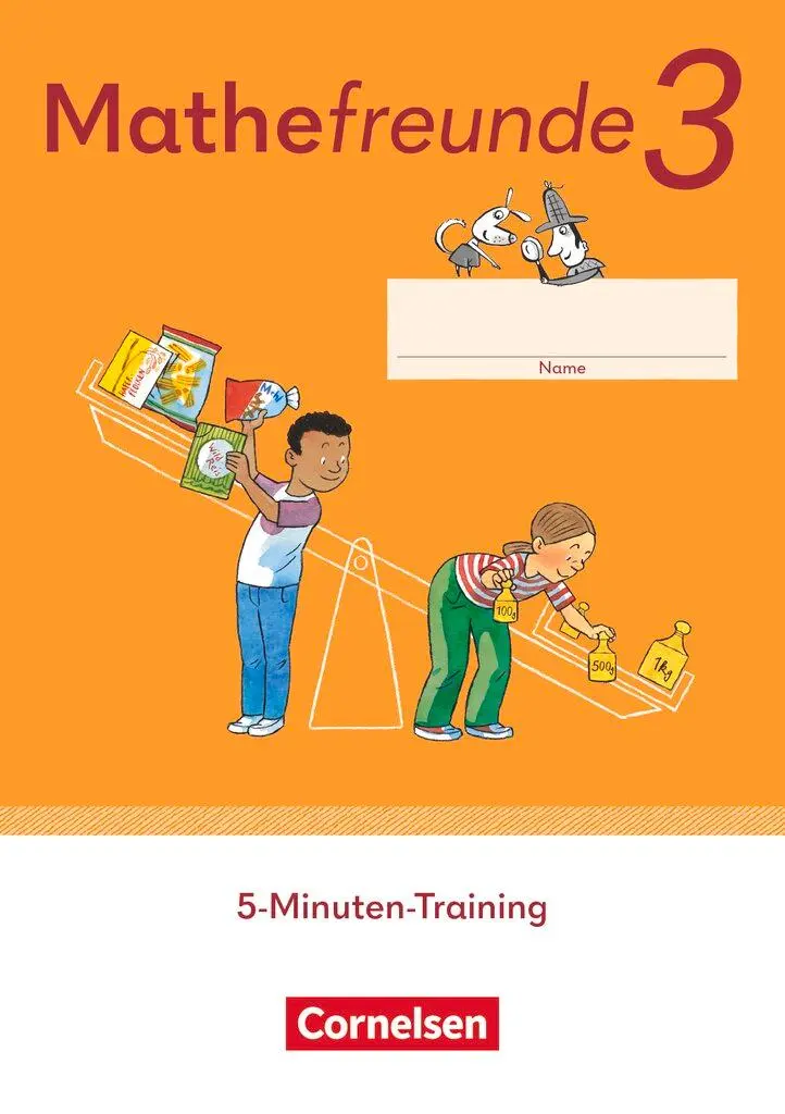 Cover: 9783464808115 | Mathefreunde 3. Schuljahr. 5-Minuten-Training - Arbeitsheft | Buch