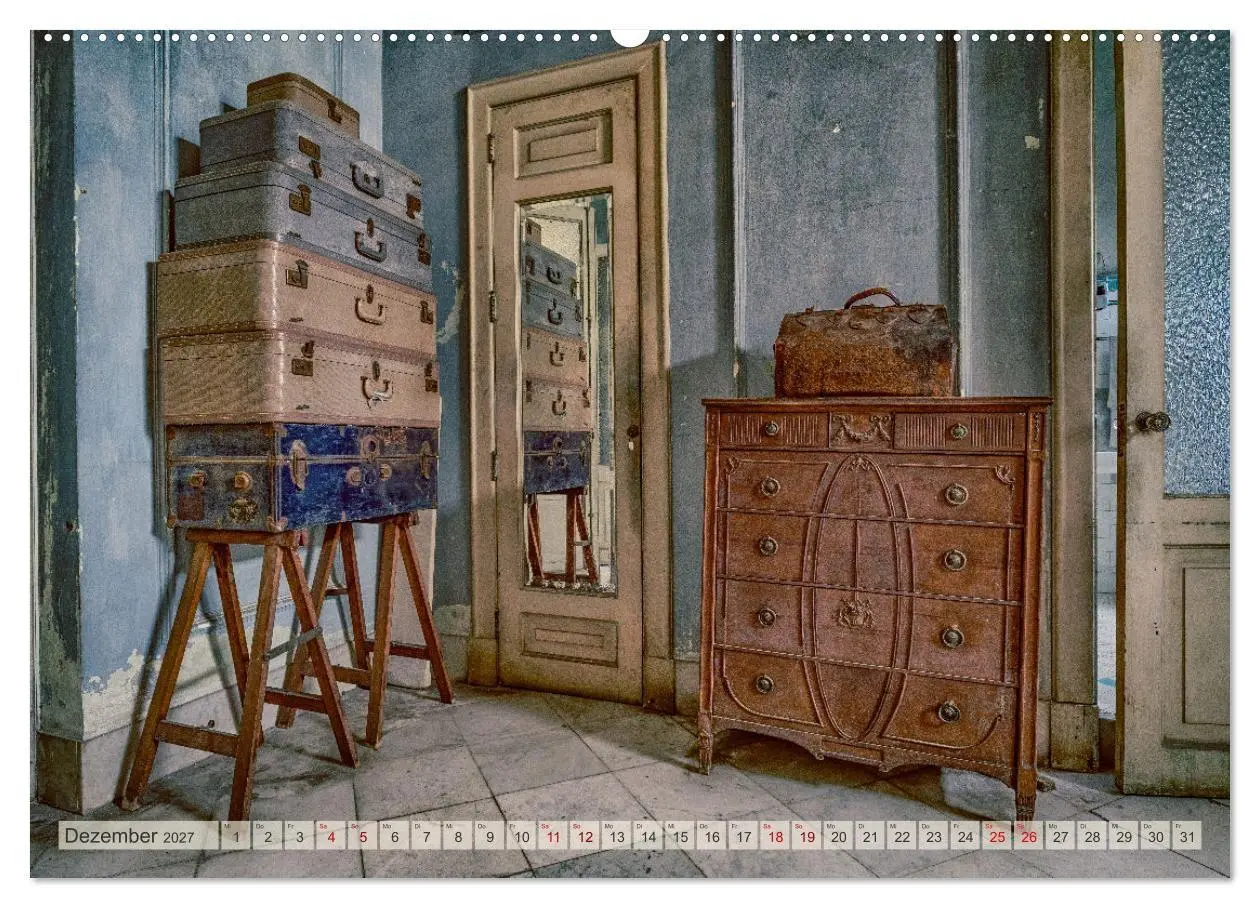 Bild: 9783569468115 | Lost Places - vergessene Schätze (Wandkalender 2027 DIN A2 quer),...