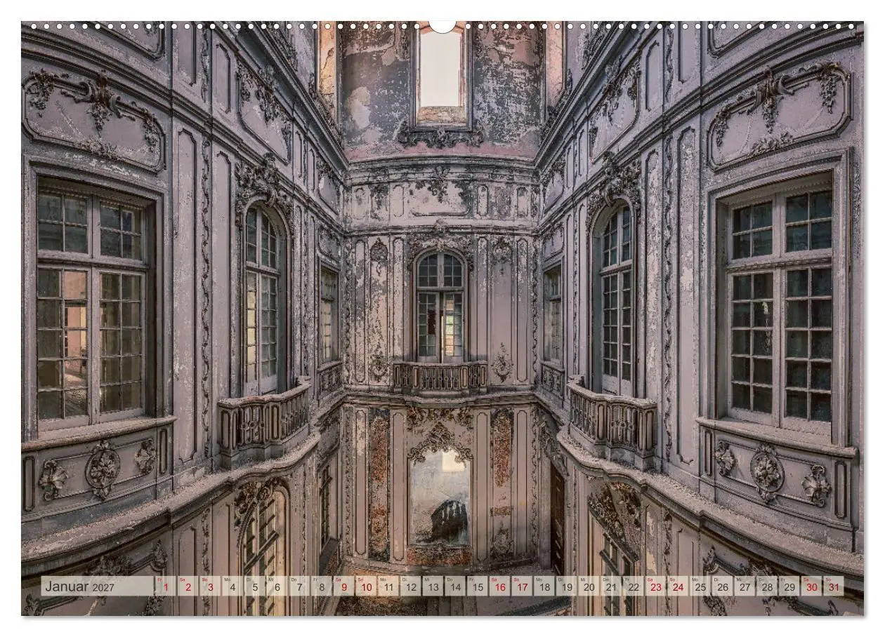 Bild: 9783569468115 | Lost Places - vergessene Schätze (Wandkalender 2027 DIN A2 quer),...