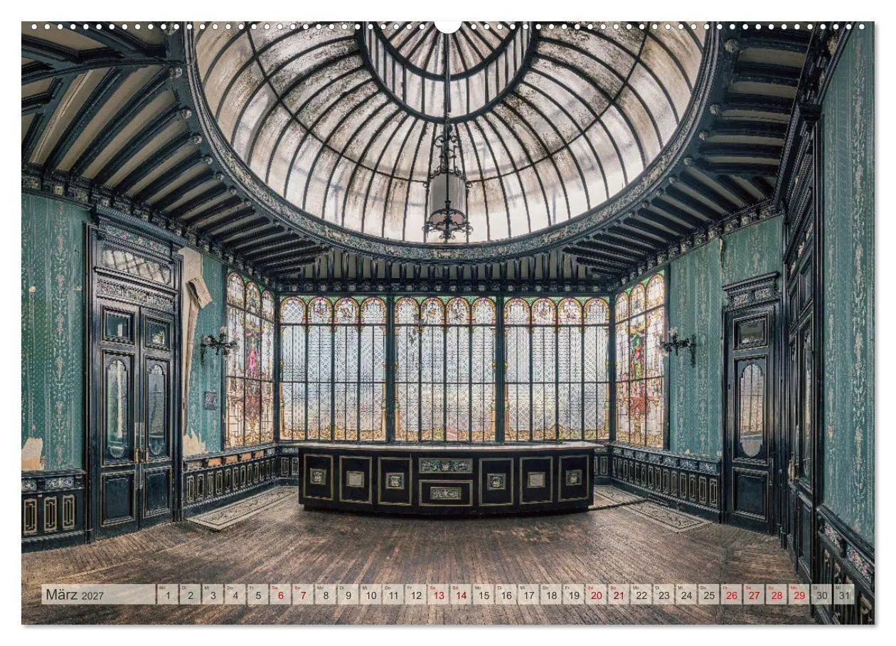 Bild: 9783569468115 | Lost Places - vergessene Schätze (Wandkalender 2027 DIN A2 quer),...