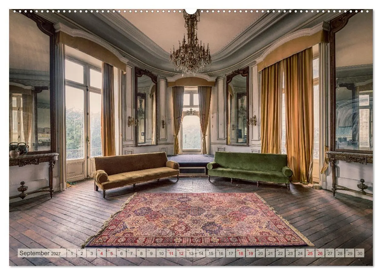 Bild: 9783569468115 | Lost Places - vergessene Schätze (Wandkalender 2027 DIN A2 quer),...