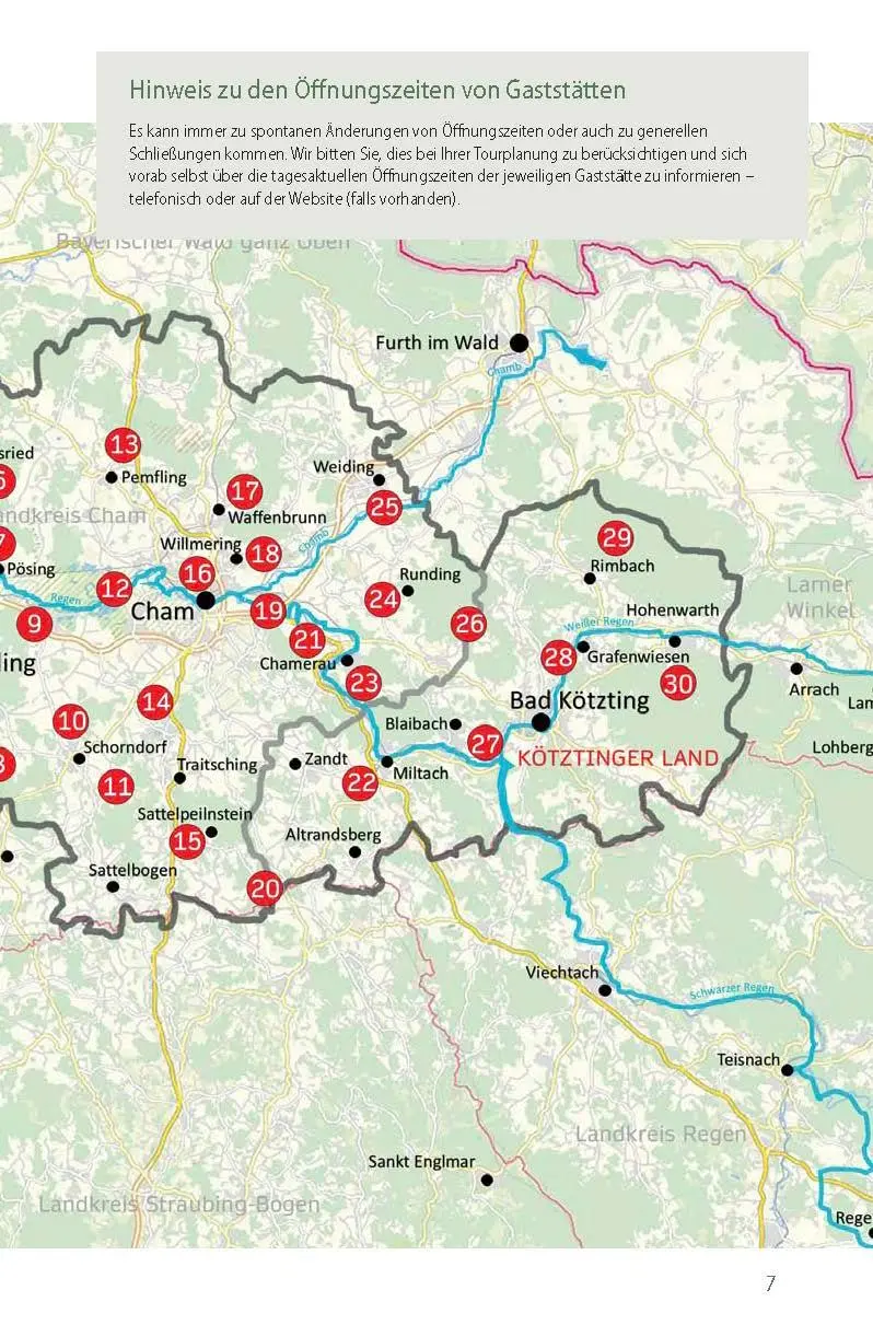 Bild: 9783955878115 | Wanderführer Kötztinger Land &amp; Land der Regenbogen | Heiko Gietlhuber