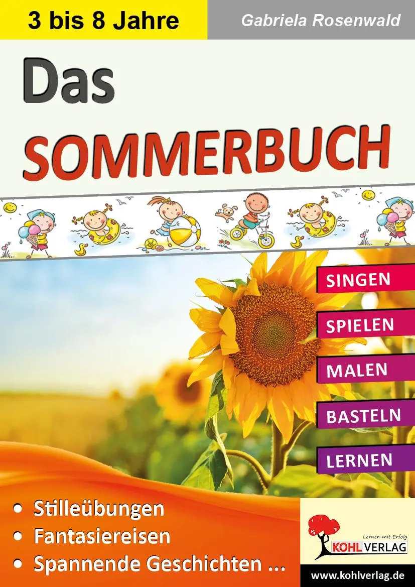 Cover: 9783956868115 | Das SOMMERBUCH | Singen - Spielen - Malen - Basteln - Lernen | 56 S.