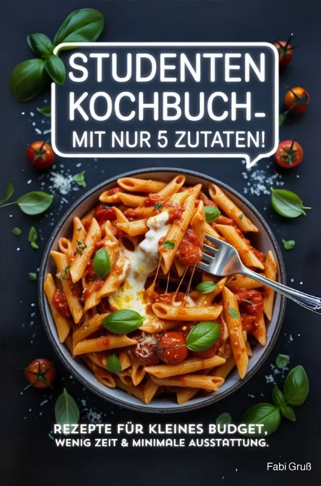 Cover: 9789403818115 | Studenten Kochbuch - Mit nur 5 Zutaten! Rezepte für kleines Budget,...