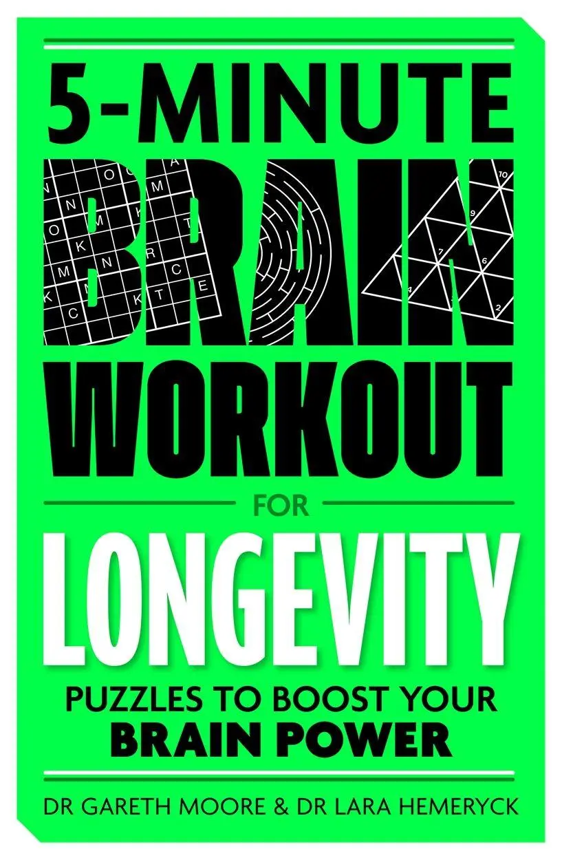 Cover: 9781789298215 | 5-Minute Brain Workout for Longevity | Gareth Moore (u. a.) | Buch