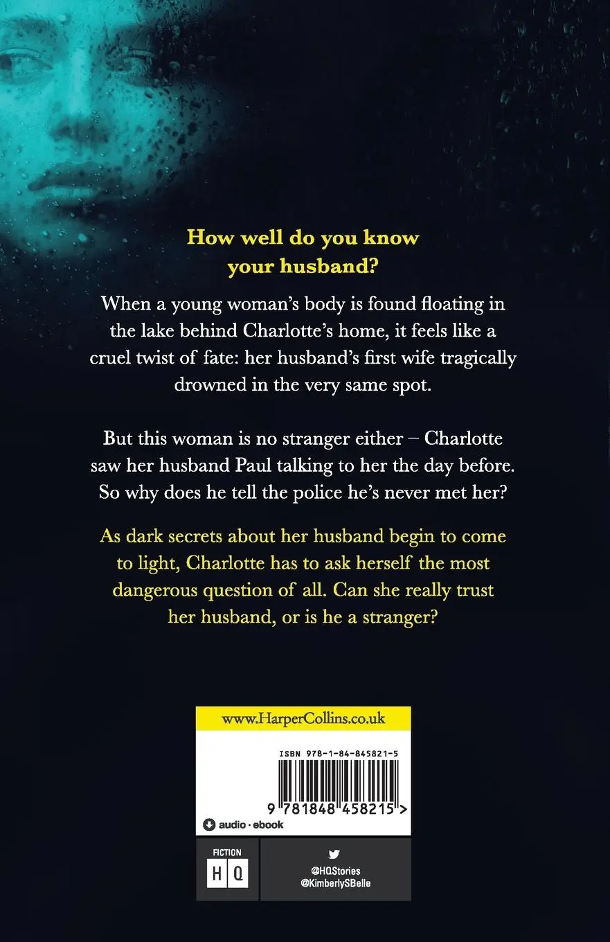 Rückseite: 9781848458215 | Stranger In The Lake | Kimberly Belle | Taschenbuch | Englisch | 2020