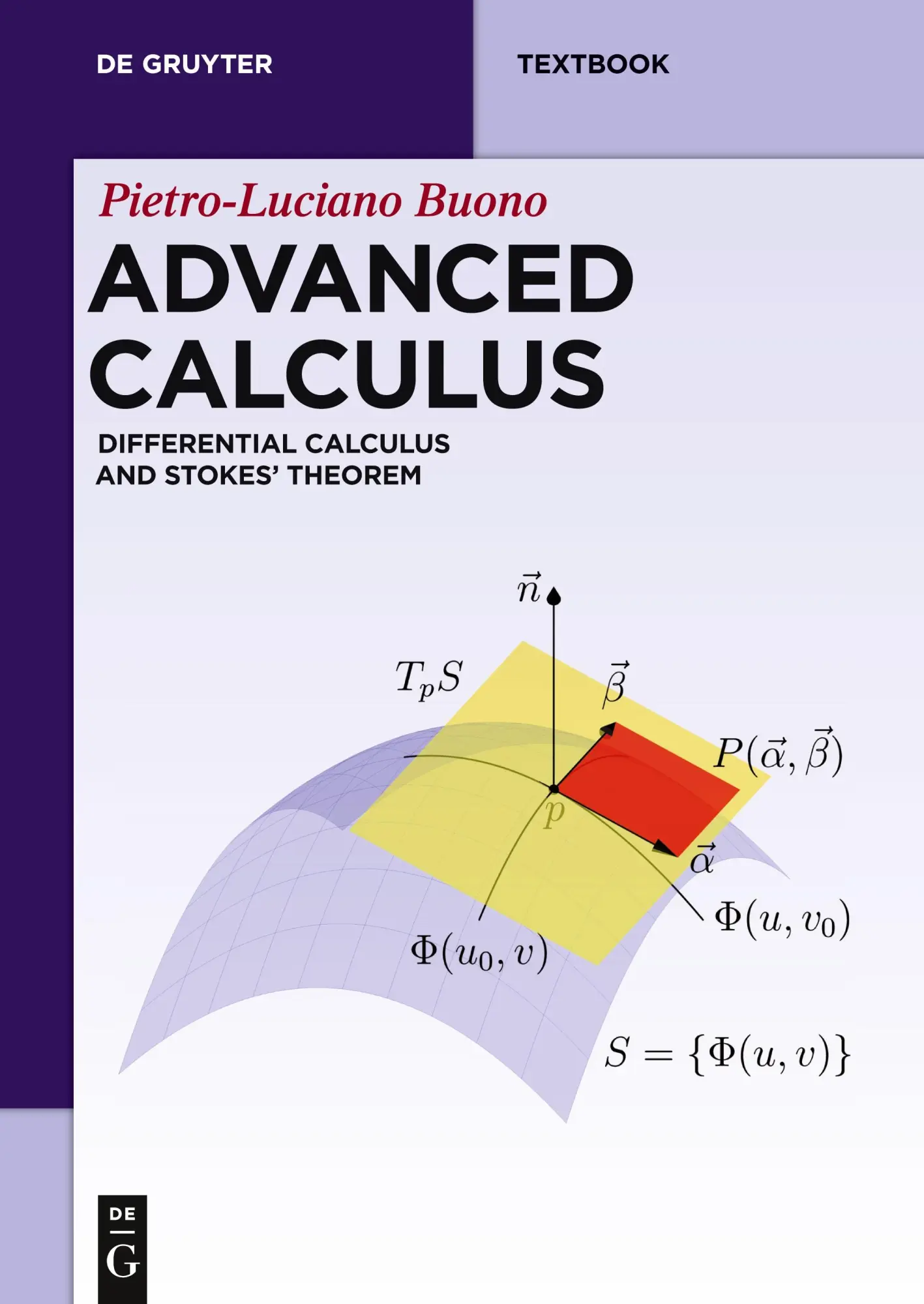 Cover: 9783110438215 | Advanced Calculus | Differential Calculus and Stokes' Theorem | Buono