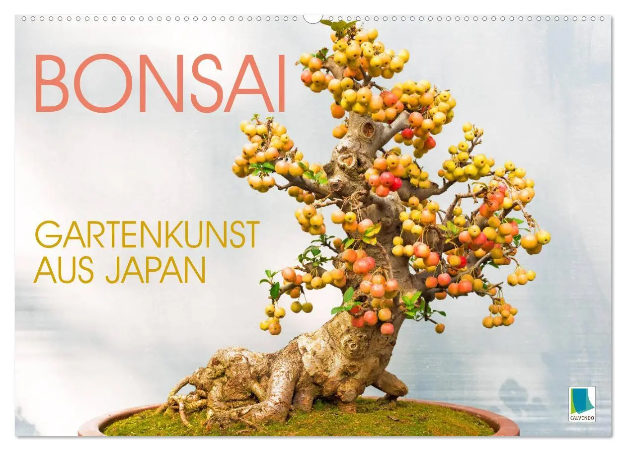 Cover: 9783457348215 | Gartenkunst aus Japan: Bonsai (Wandkalender 2026 DIN A2 quer),...