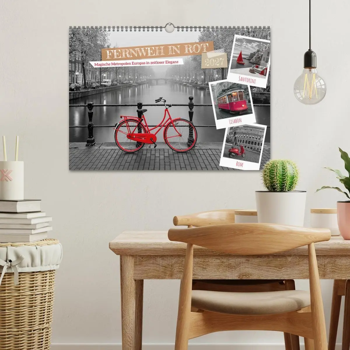 Bild: 9783594278215 | Fernweh in Rot (Wandkalender 2027 DIN A3 quer), CALVENDO...