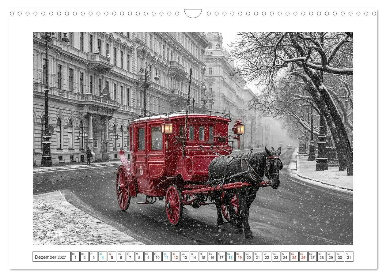 Bild: 9783594278215 | Fernweh in Rot (Wandkalender 2027 DIN A3 quer), CALVENDO...