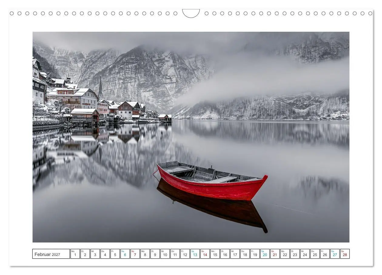 Bild: 9783594278215 | Fernweh in Rot (Wandkalender 2027 DIN A3 quer), CALVENDO...