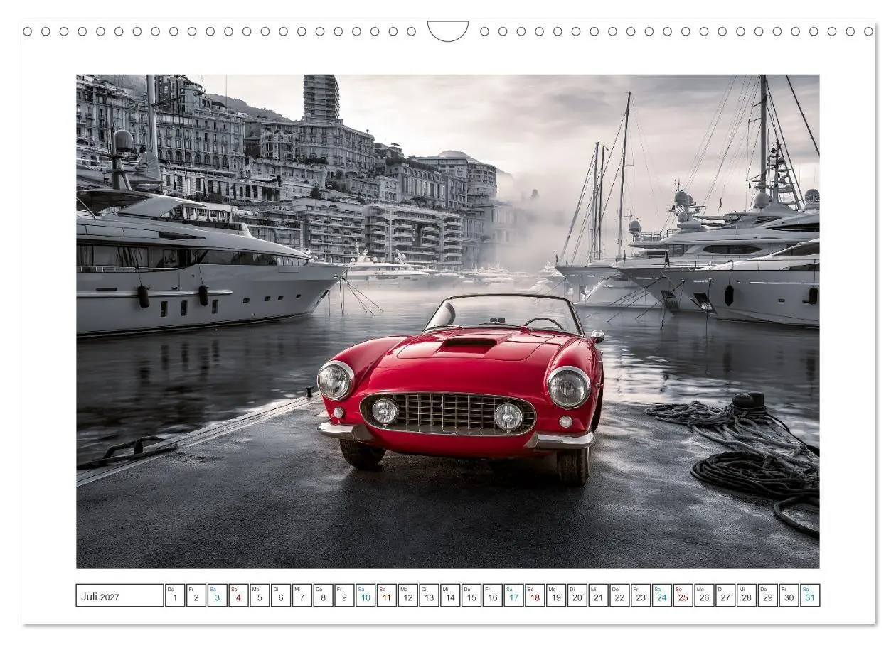 Bild: 9783594278215 | Fernweh in Rot (Wandkalender 2027 DIN A3 quer), CALVENDO...