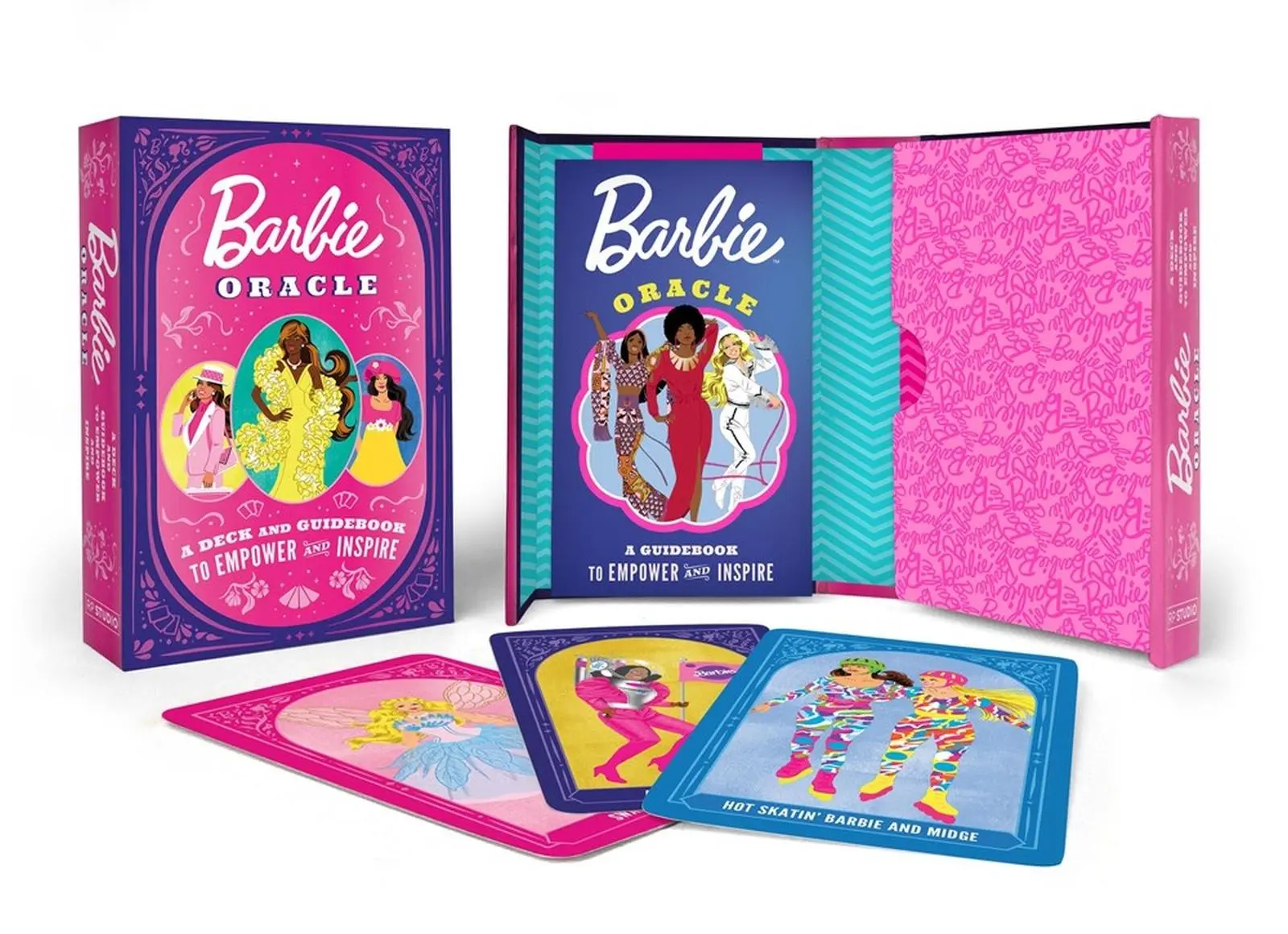 Cover: 9780762488315 | Barbie Oracle | A Deck and Guidebook to Empower and Inspire | Nesvig