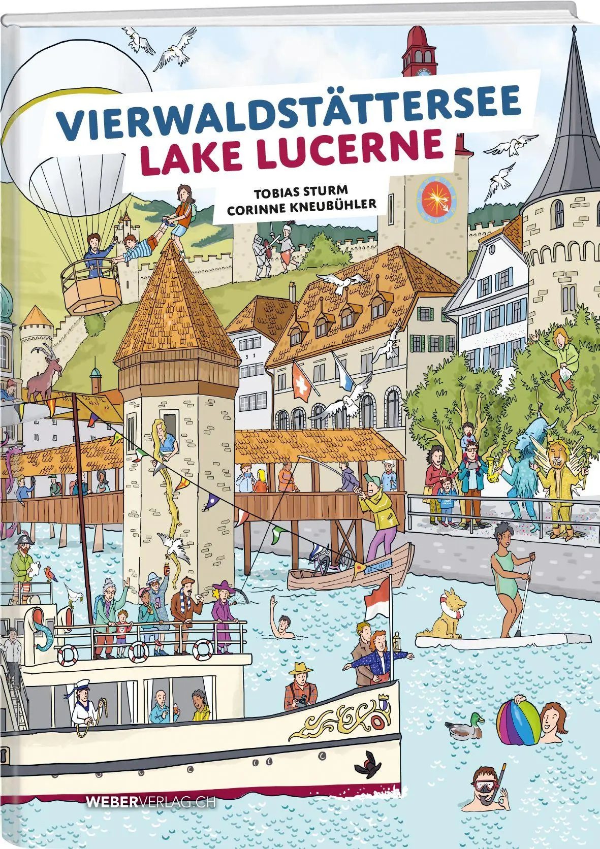 Cover: 9783038188315 | Wimmelbuch Vierwaldstättersee/Lake Lucerne | Tobias Sturm | Buch