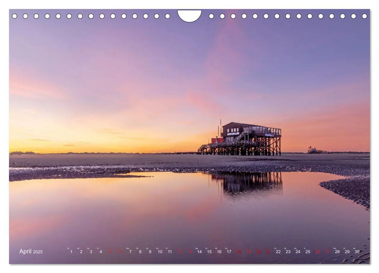 Bild: 9783383848315 | Nordseeurlaub in St. Peter-Ording (Wandkalender 2025 DIN A4 quer),...