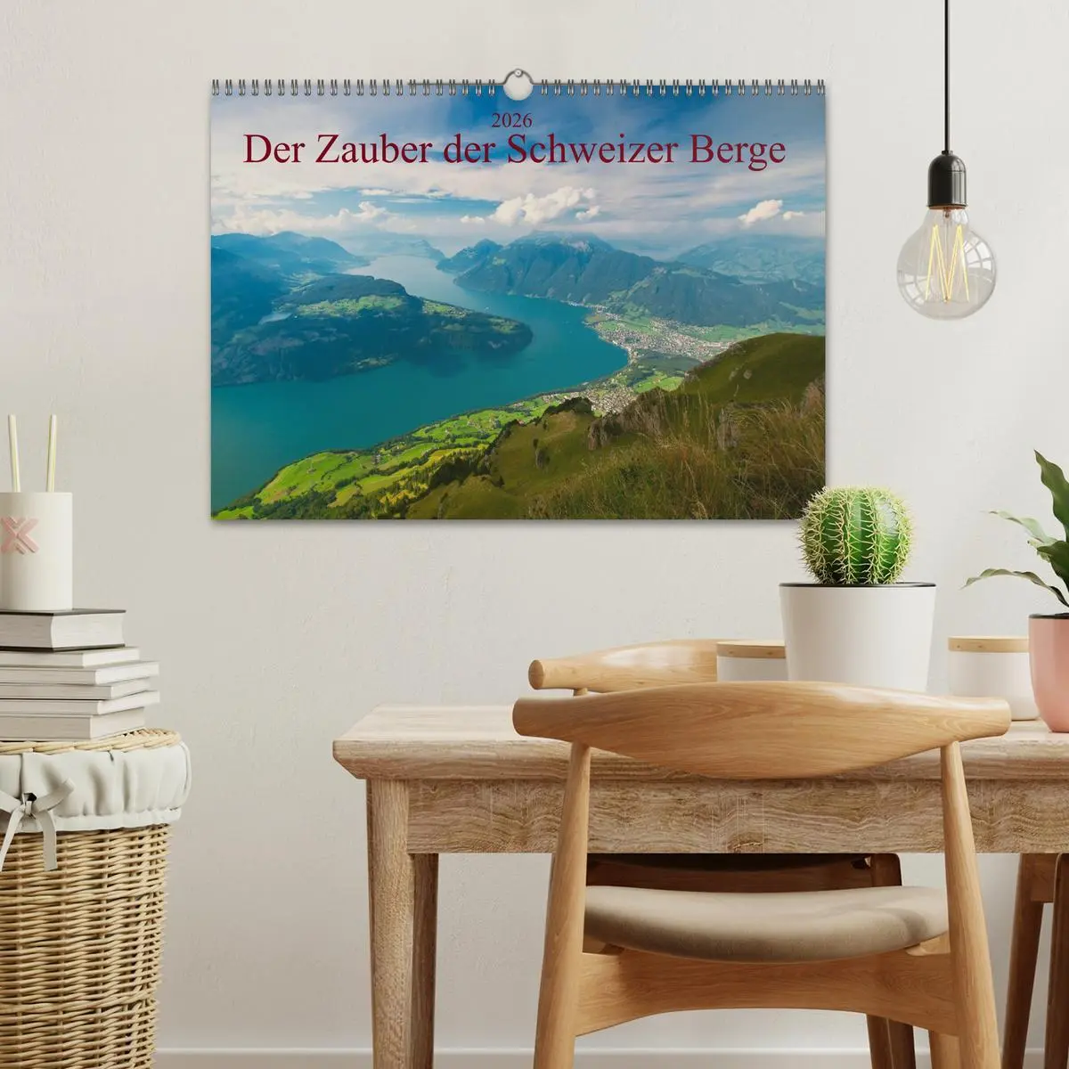 Bild: 9783516118315 | Der Zauber der Schweizer Berge (Wandkalender 2026 DIN A3 quer),...