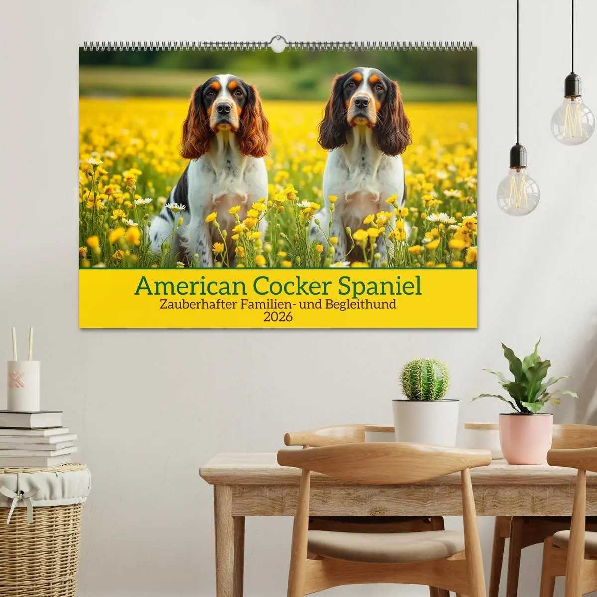 Bild: 9783516598315 | American Cocker Spaniel (Wandkalender 2026 DIN A2 quer), CALVENDO...
