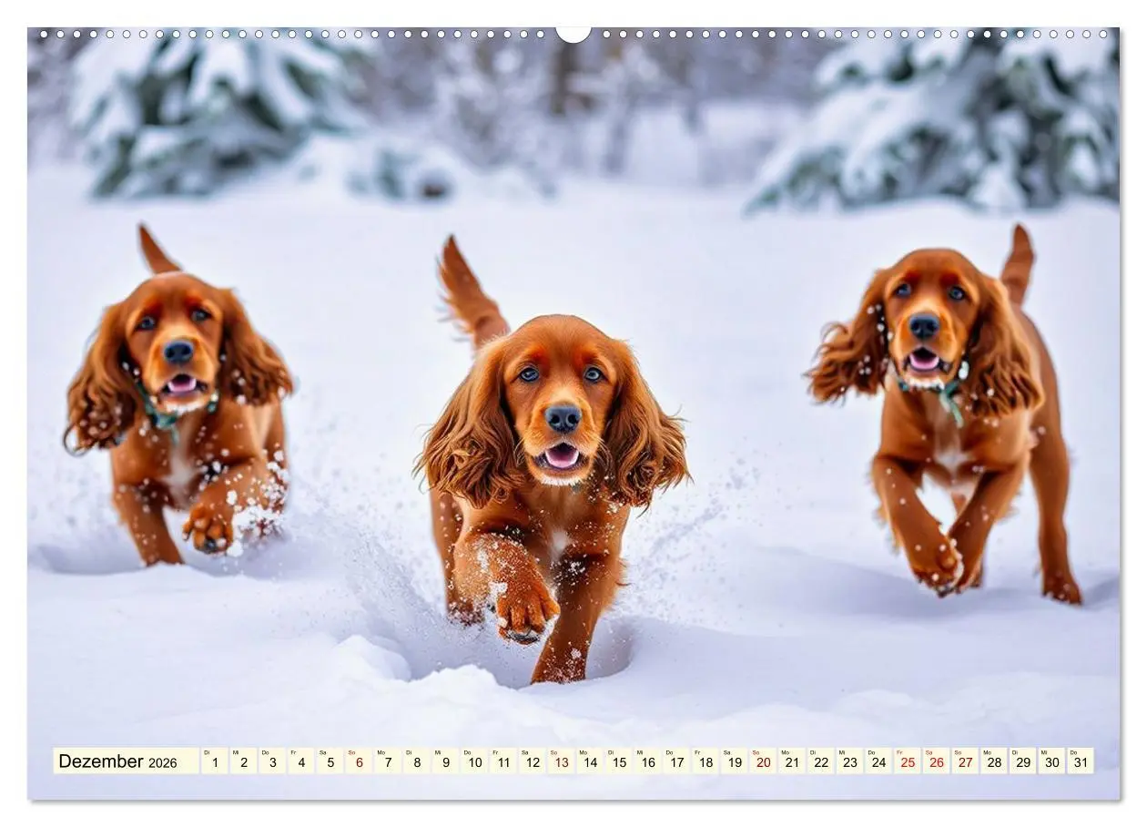 Bild: 9783516598315 | American Cocker Spaniel (Wandkalender 2026 DIN A2 quer), CALVENDO...