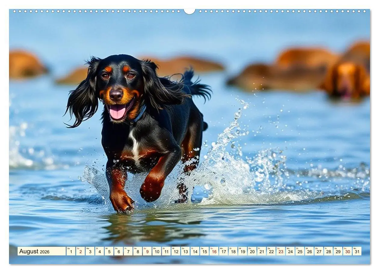 Bild: 9783516598315 | American Cocker Spaniel (Wandkalender 2026 DIN A2 quer), CALVENDO...